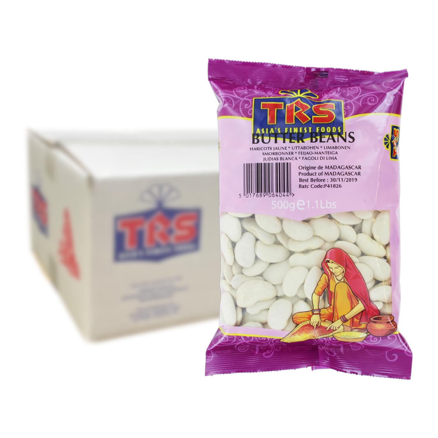 TRS - Haricots de Lima - Multipack (20 X 500 GR)