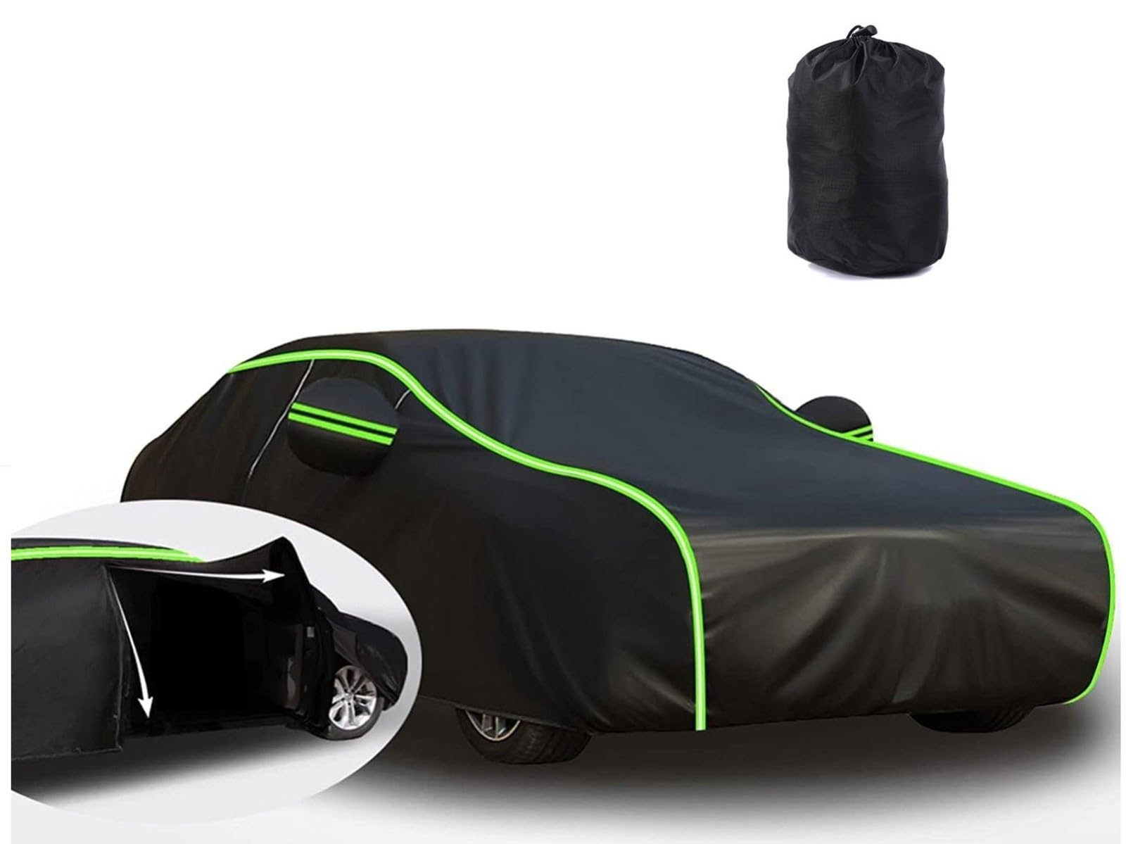 Bâche Anti-grêle étanche Pour Audi Q3 2011-2024 - Tissu Polyester Oxford - Respirante, Avec Sangles Et Fermeture éclair - Pour Extérieur/intérieur