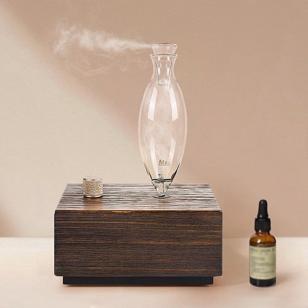 Difusor de Aceites Esenciales Sin Agua, Difusor de Aromas para el Hogar y Habitaciones Grandes, Difusor de Fragancias de Aromaterapia de Última Generación.