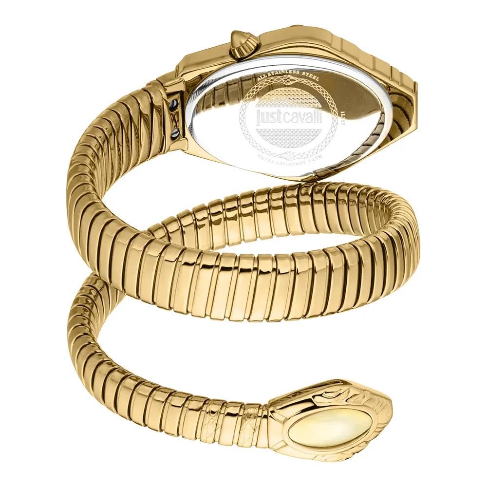 Just Cavalli Signature Snake Lirica - Orologio Da Polso Da Donna Al Quarzo Moda