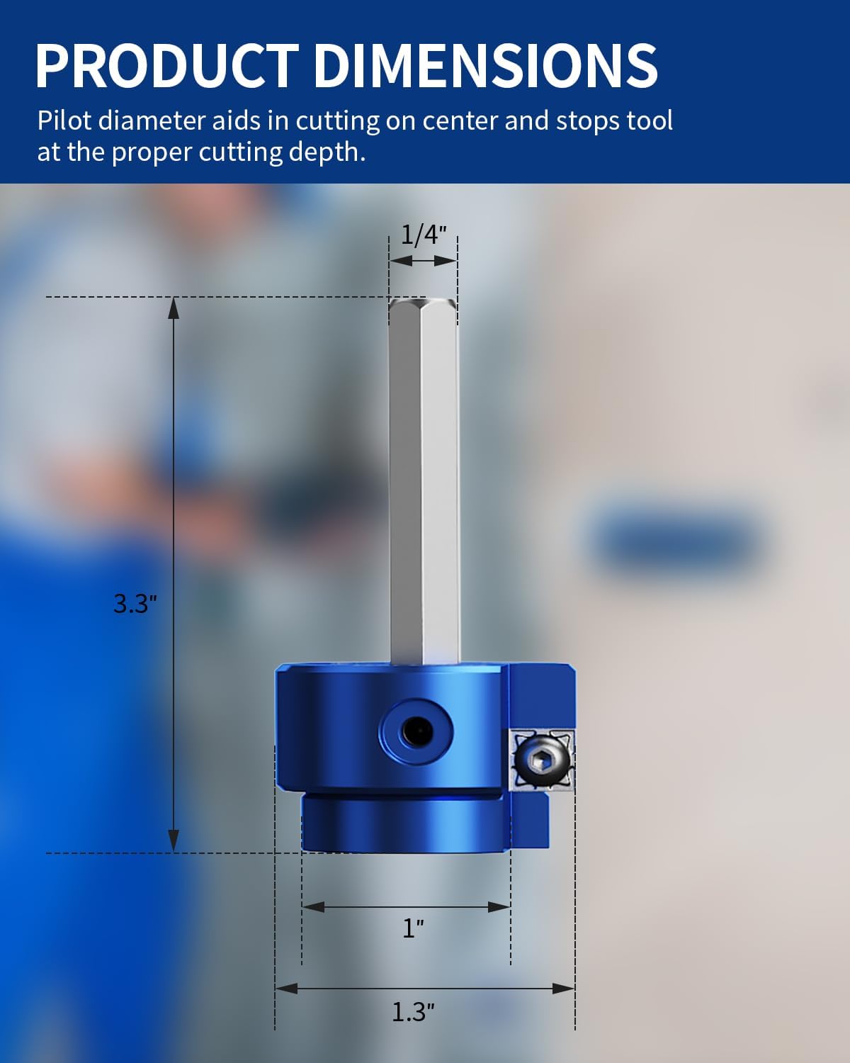 DAYDOOR PVC Pipe Reamer, 1'' Fitting Saver, Professional Plumbing Tool Fit into Standard 1/2" Drill, Socket Savers for Sch. 40 PVC, CPVC or ABS Socket Hub Removing