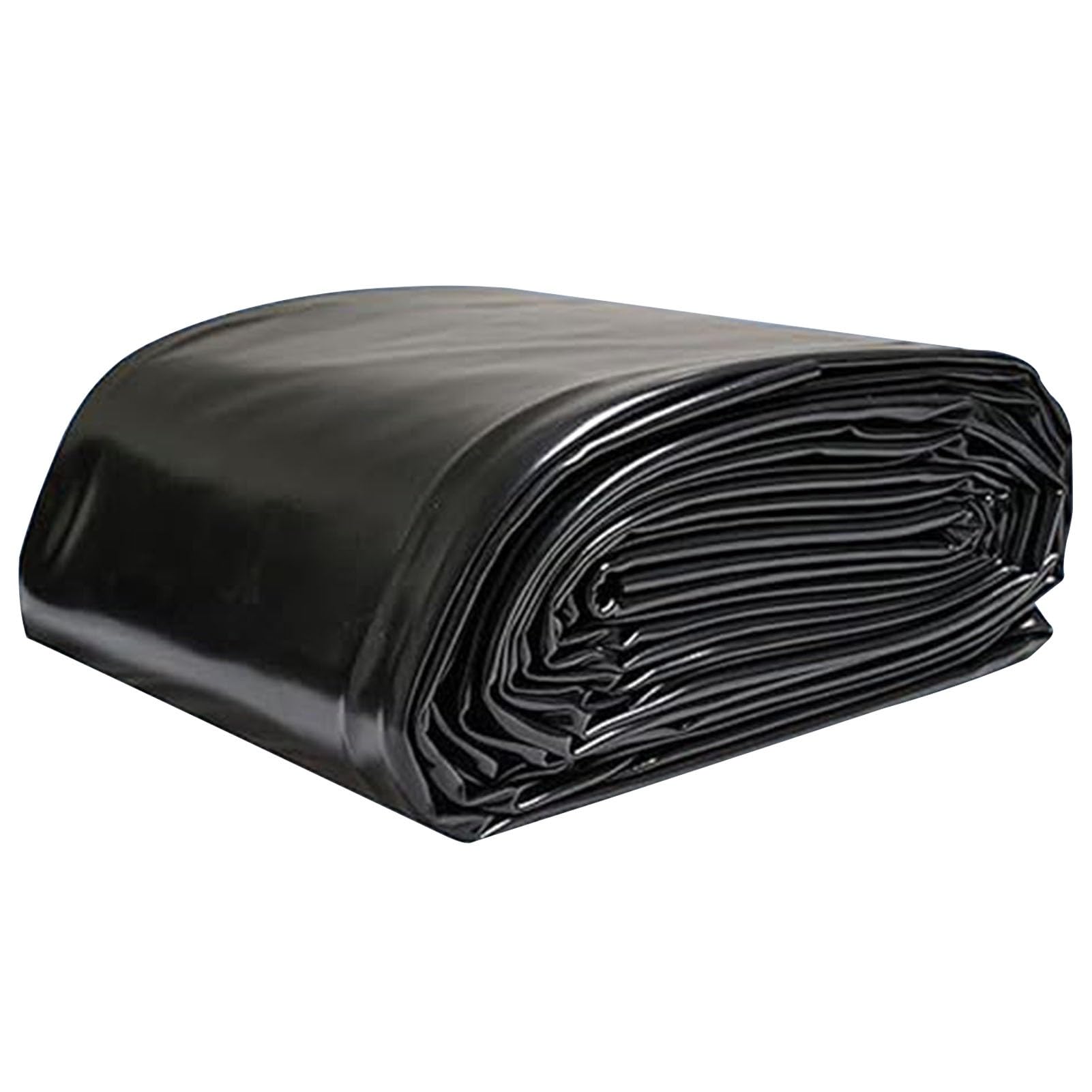 GJZQDKX Heavy Duty Pond LinerWaterproof Black Tarpaulin for Outdoor Garden 6x10m (19.7x32.8ft) Durable Impermeable Membrane Ideal for Fish Ponds and Water Gardens