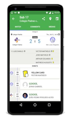 Copa Fácil - Tournament Organizer