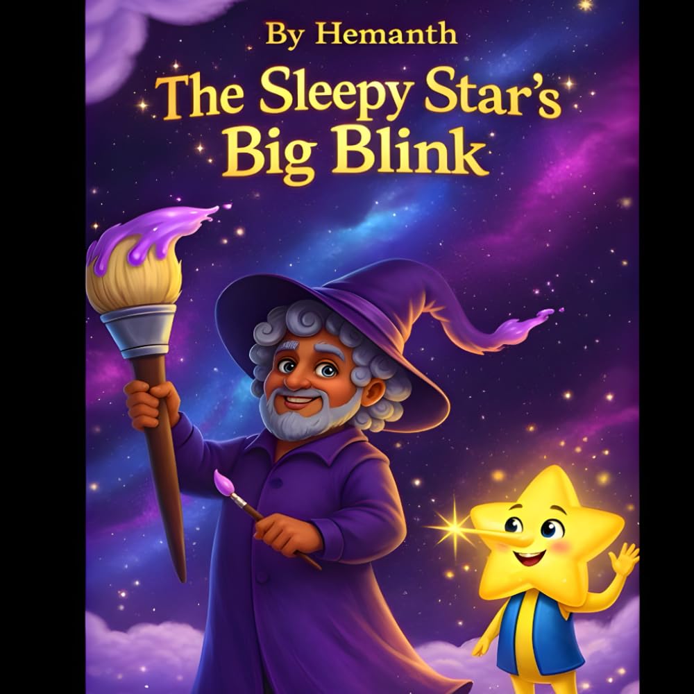 The Sleepy Star's Big Blink: A Heartwarming Tale of Curiosity, Courage, and One Magical Moment