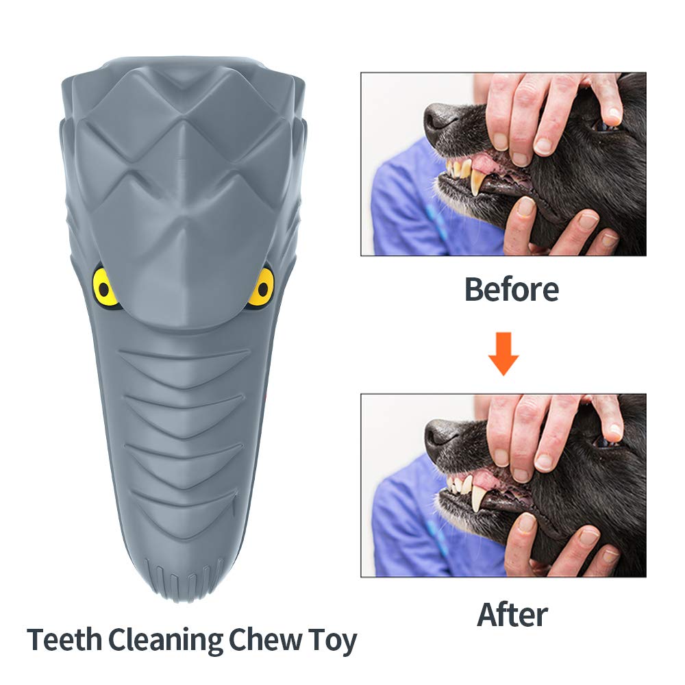 N/G Un jouet couinant en caoutchouc pour nettoyer les dents est adapté aux chiens de grande et moyenne taille avec une mastication forte