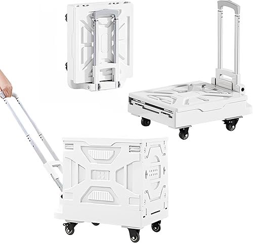 Miniatura 26 de VECELO Carro de archivos rodante con carpetas colgantes, organizador de archivos de escritorio móvil con ruedas con cerradura, archivador moderno