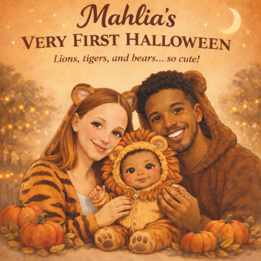 Mahlia's Very First Halloween: Lions, tigers, and bears... so cute! (Little Moments with Mahlia)