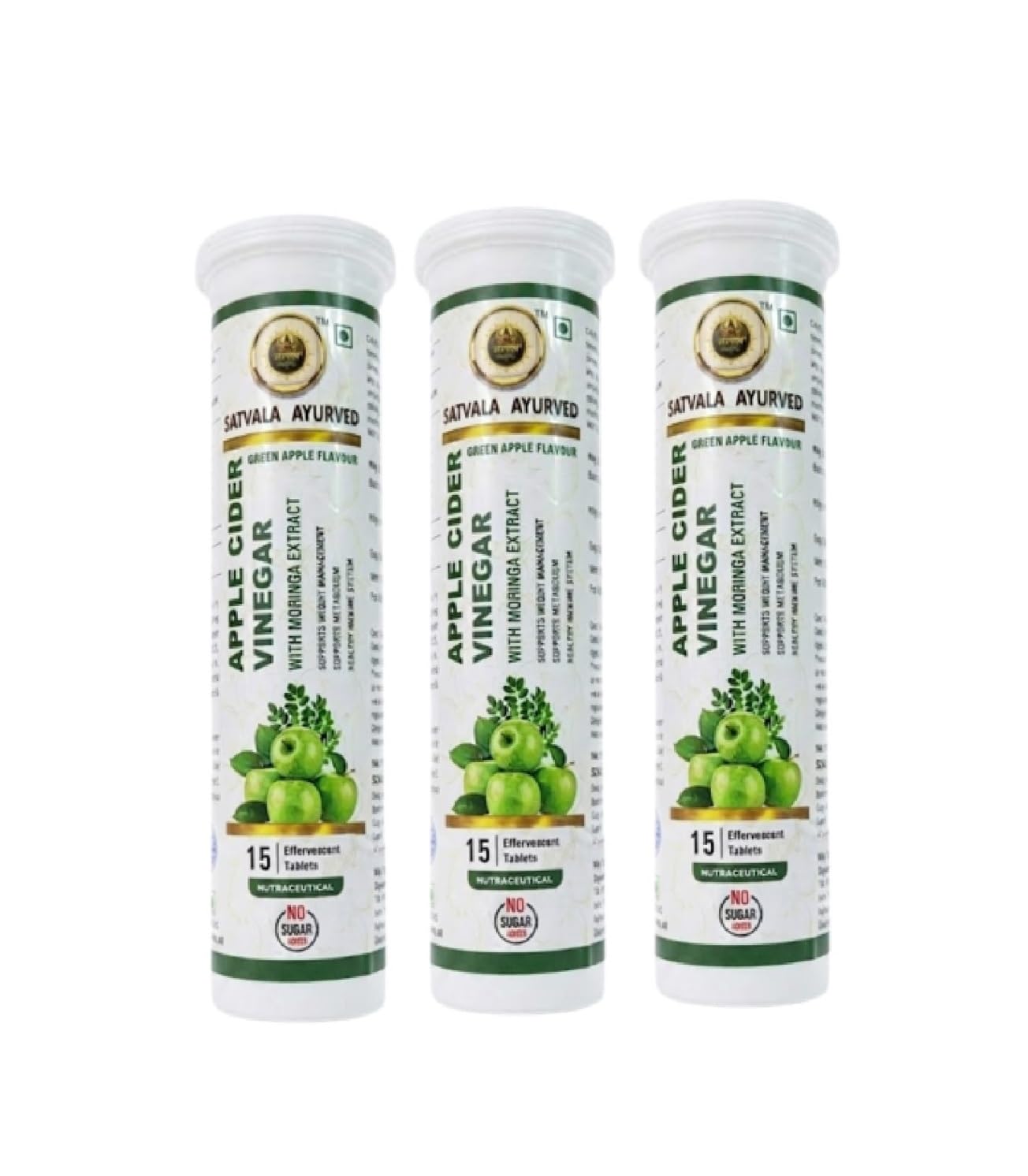 Apple Cider Vinegar Effervescent Tablets With Moringa Extract And Green Apple Flavour For Wellness Support (3)-image-46