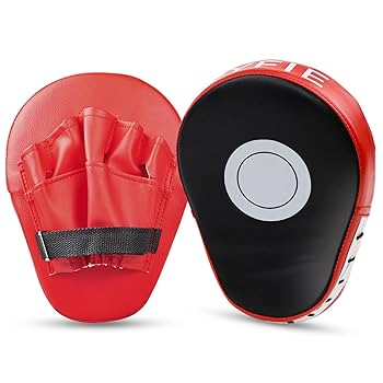 新品未使用 MUAYTHAY ムエタイ パンチングミット コーチミット キック Amazon | パンチングミット 2個セット ボクシング ミット