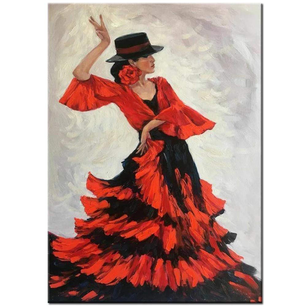 Broderie diamant danseuse 5D pour sublimer la décoration murale de votre salon