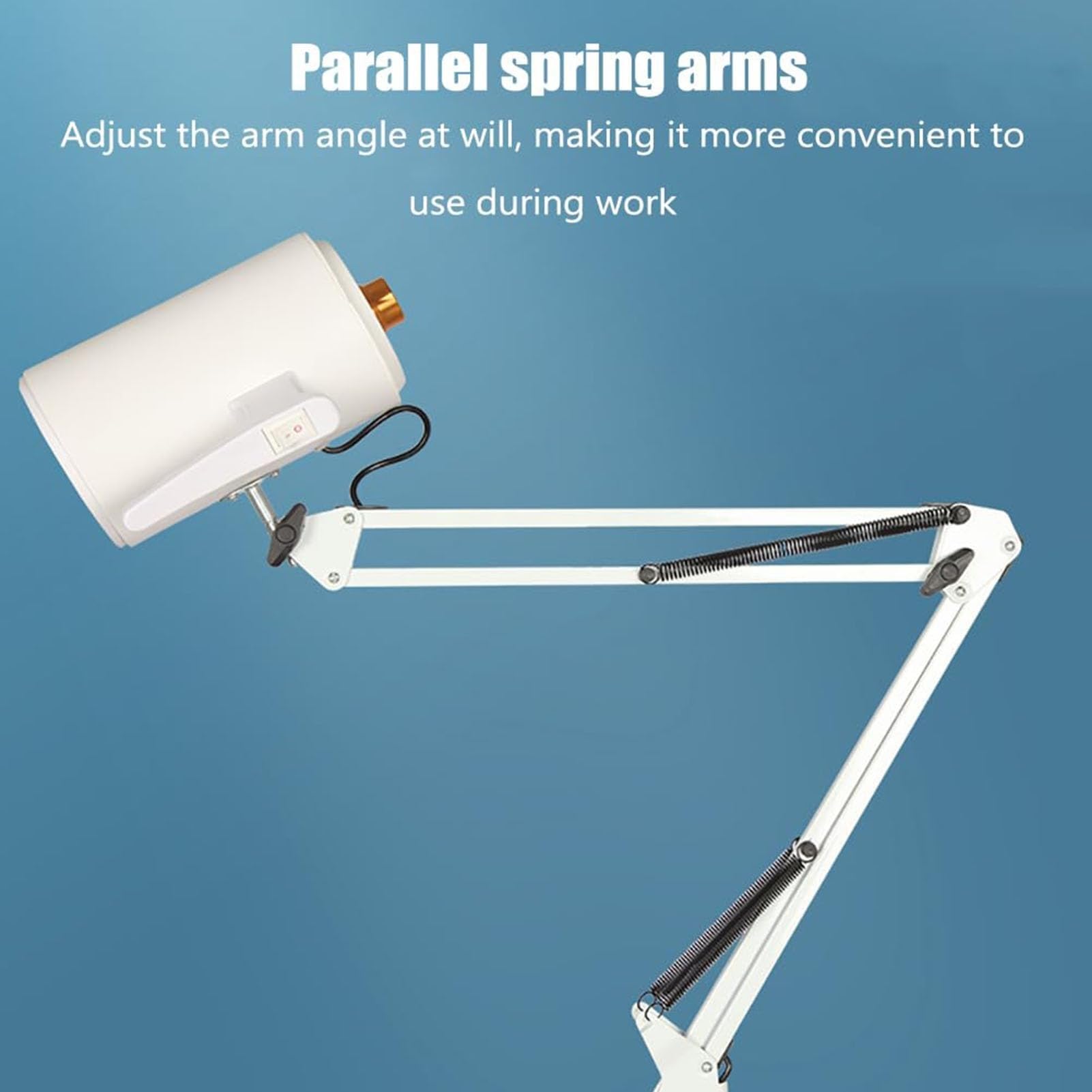 Lampada per esami Medici Chirurgici Lampada Medica Chirurgica Mobile Da 12 W, Luce For Visita Medica A LED, Luce Flessibile A Collo D'oca, Base Girevole, Altezza Regolabile, For Odontoiatria/medicina/