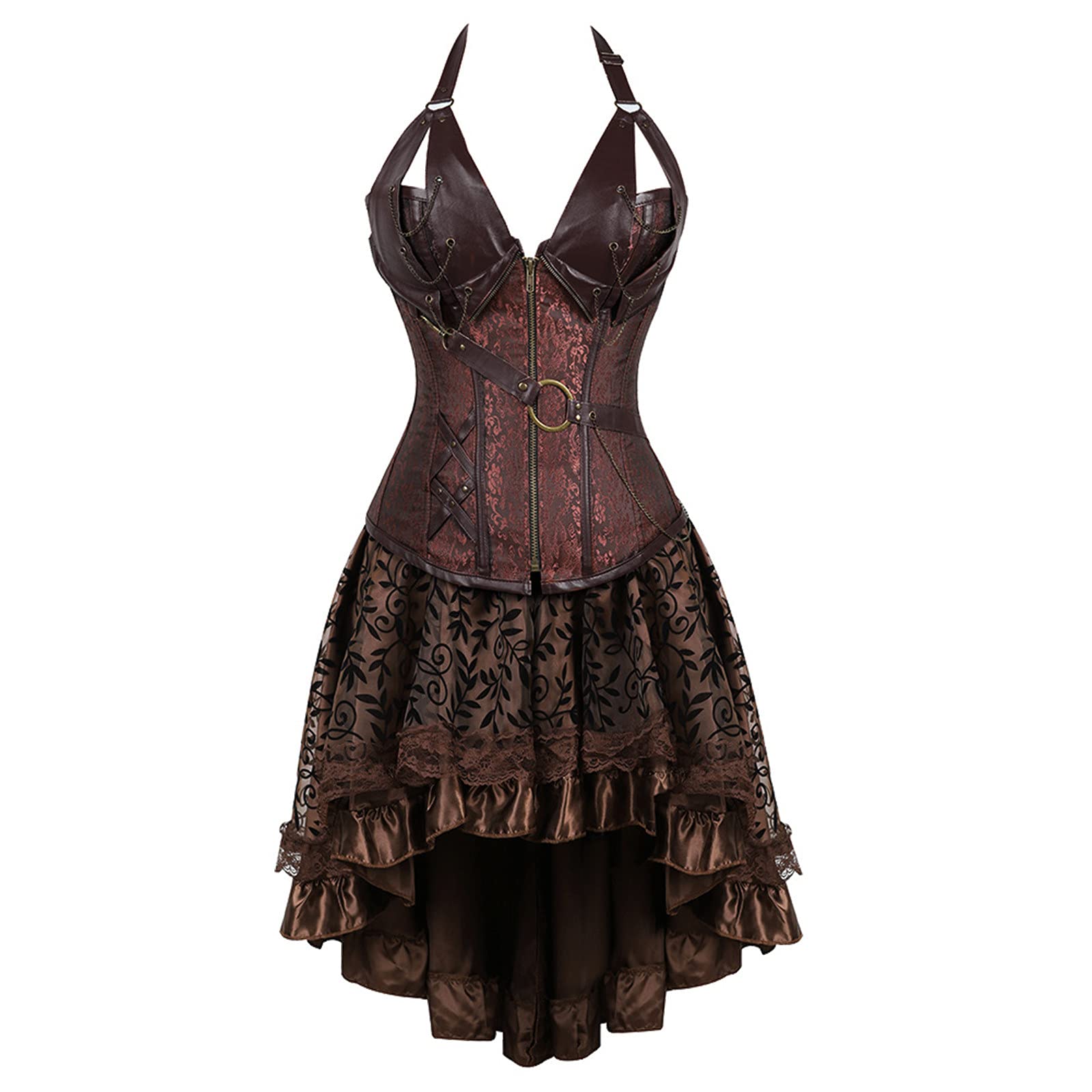 Corsetto da donna Top Bustier di piume di pavone con lacci Bustier overbust sexy Costumi di carnevale per feste di festa 200574005 Corsetto da donna Top Bustier di piume di pavone con lacci Bustier overbust sexy Costumi di carnevale per feste di festa 200574005