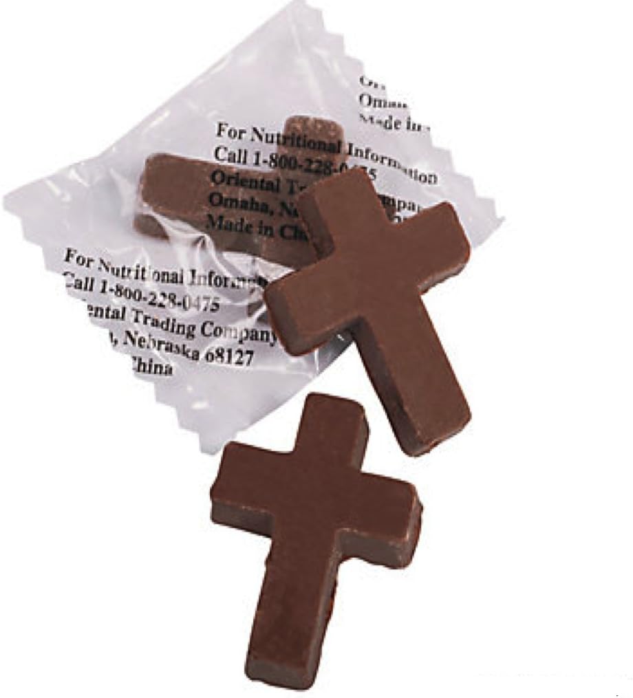 Chocolate Candy Crosses 91 Pieces Easter Candy
