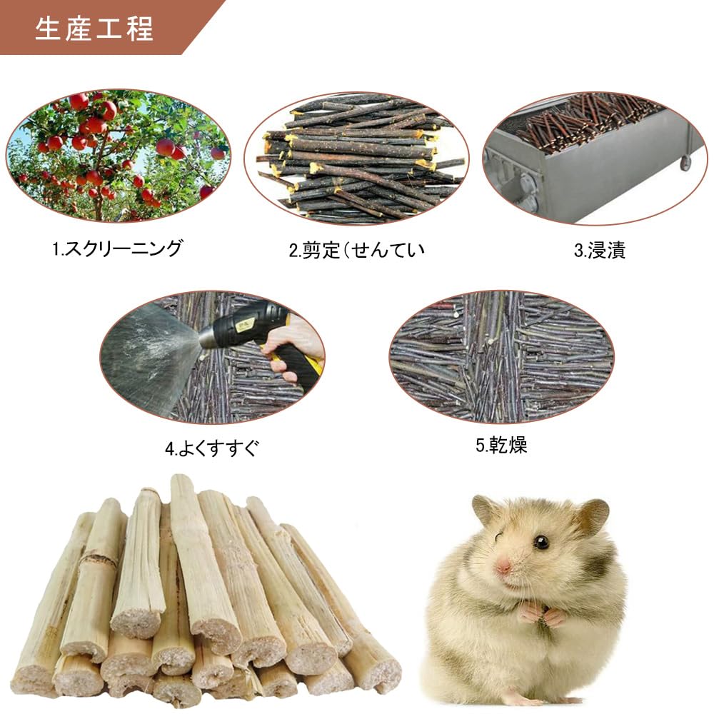 Amazon.co.jp: YIBOOOM 100g入りサトウキビの竹 うさぎ おもちゃ