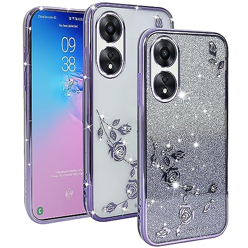 XINYEXIN Cover Glitter per Oppo A78 4G (6.43)