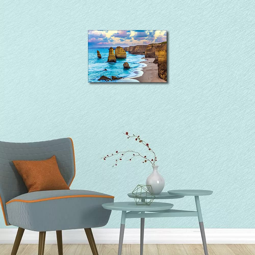 Canvas Wall Art Ocean Road - Image 4