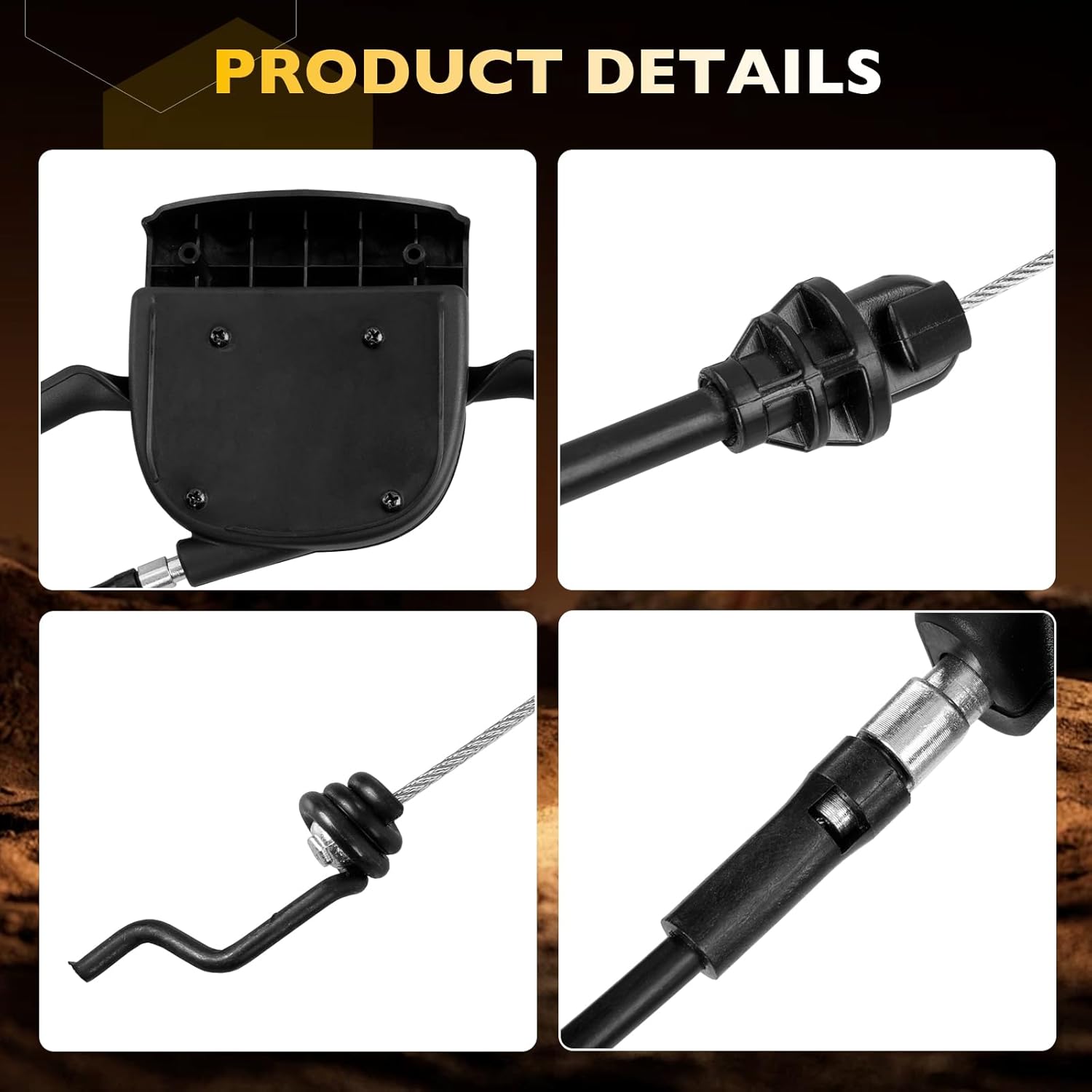 581950506 Mower Control Cable Handle Replacement for Husqvarna Craftsman 21" Gas Walk-Behind Self-propelled Mower, Durable Lawn Mower Cable Replace#583857113 532435508