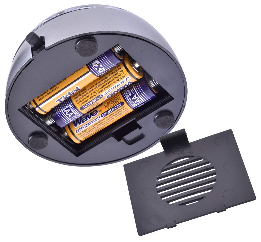 ASENTE ColorChanging LED Crystal Round Display Base w/Mirror Top 3