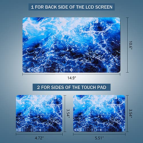 Icolor Laptop Skin Sticker Decal,12" 13" 13.3" 14" 15" 15.4" 15.6 Inch Personalized Universal Notebook Vinyl Cover Art Protector Decal #TOP6