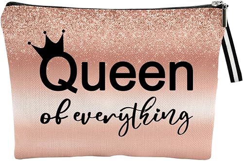 Miniatura 6 de Bolsa de maquillaje inspirada para mujer, bonita bolsa de cosméticos para amigos y familia, bolsa de aseo de viaje, bolsa de cosméticos portátil