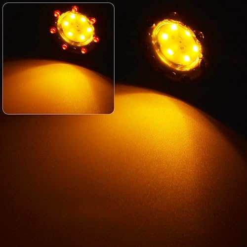 Miniatura 2 de 4 luces direccionales universales para motocicleta, mini bala LED, intermitentes, luces de freno, luces traseras traseras y luces de funcionamiento