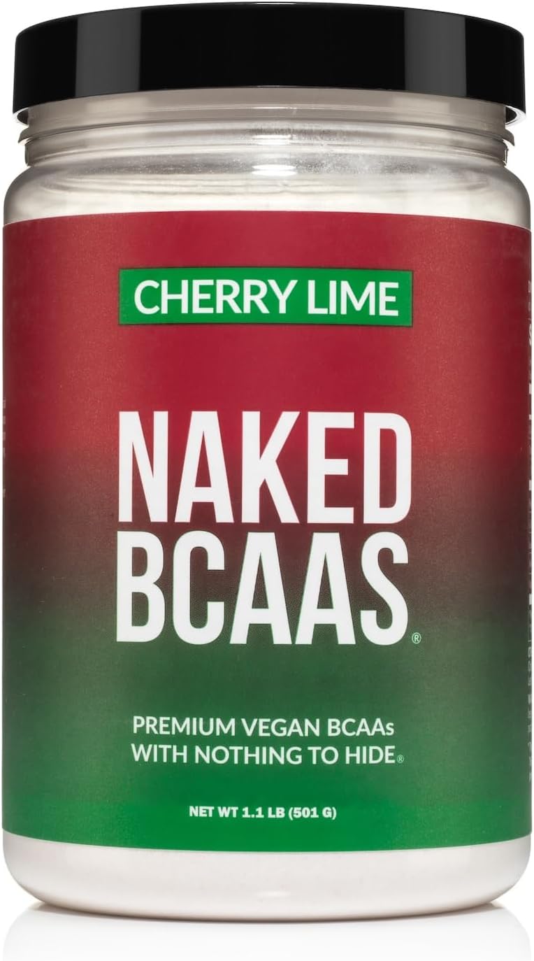 Cherry Lime BCAAs Amino Acids Powder, 100% Pure 2:1:1 Formula, Vegan Branched Chain Amino Acids, Instantized All Natural BCAA Powder Supplement - 501 Grams, 34 Servings