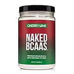 NAKED Cherry Lime BCAAs Amino Acids Powder, 100% Pure 2:1:1 Formula, Vegan Branched Chain Amino Acids, Instantized All Natural BCAA Powder Supplement - 501 Grams, 34 Servings