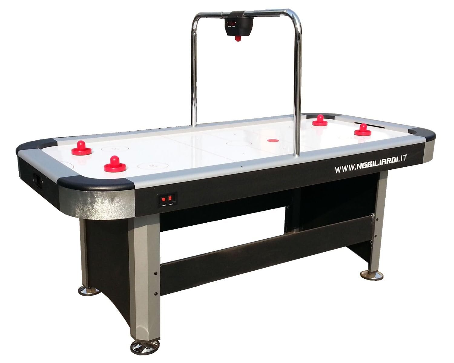 Air Hockey Montreal con Segnapunti Elettronico 214 cm x 105 cm x 82 cm