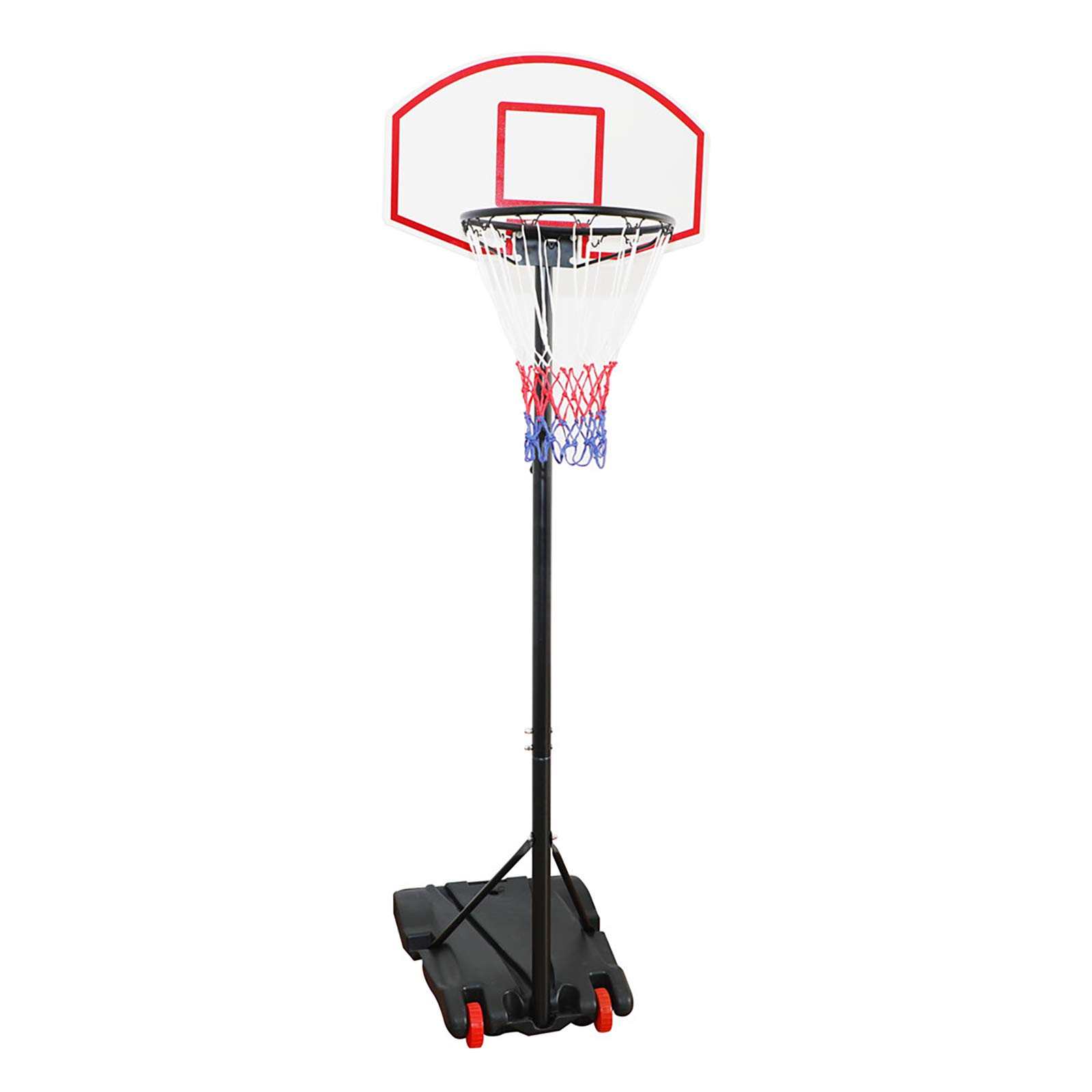 display4top Adjustable 179209cm Portable Basketball Hoop,Portable