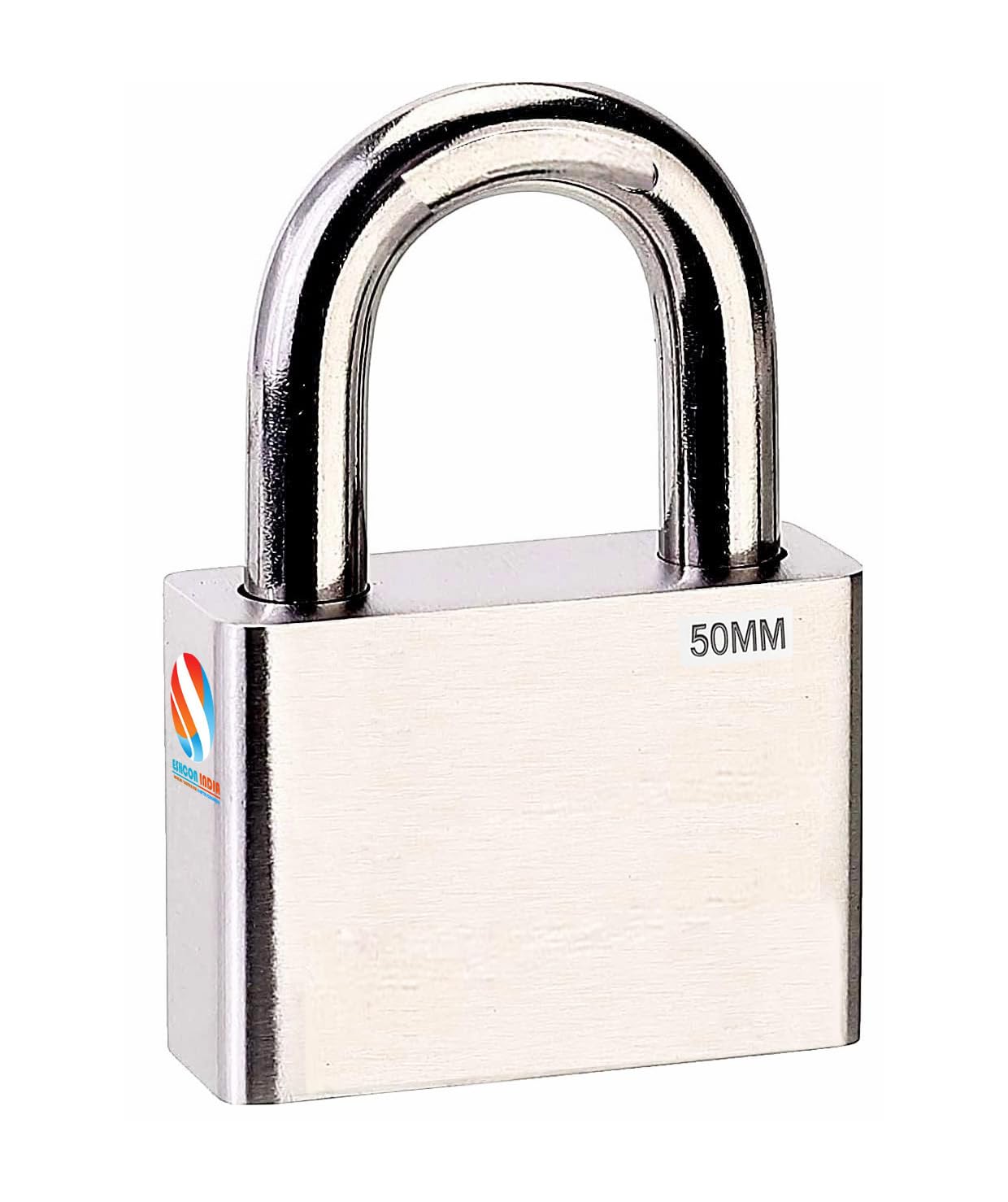 ESHCON 50MM Steel Colour Brass Cylinder Padlock for Gate Door Cabinet Air Box School Gym Locker Dormitory Household with 3 Special Curve Style Keys — Amazon image 3