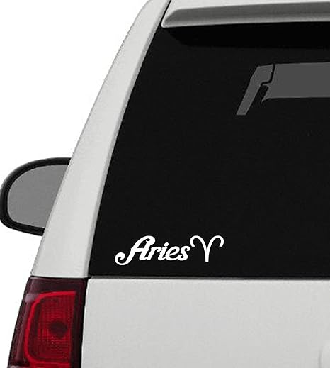 Aries Horoscope Decal Sticker 10