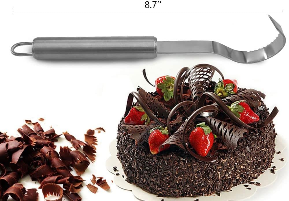Chocolate Cheese Butter Shaver, Slicer Hook Shape Cake