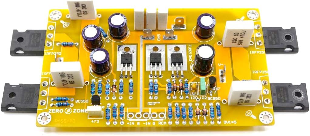 Assembled PASS A3 Single-ended Class A power amplifier board 30W+30W AMP