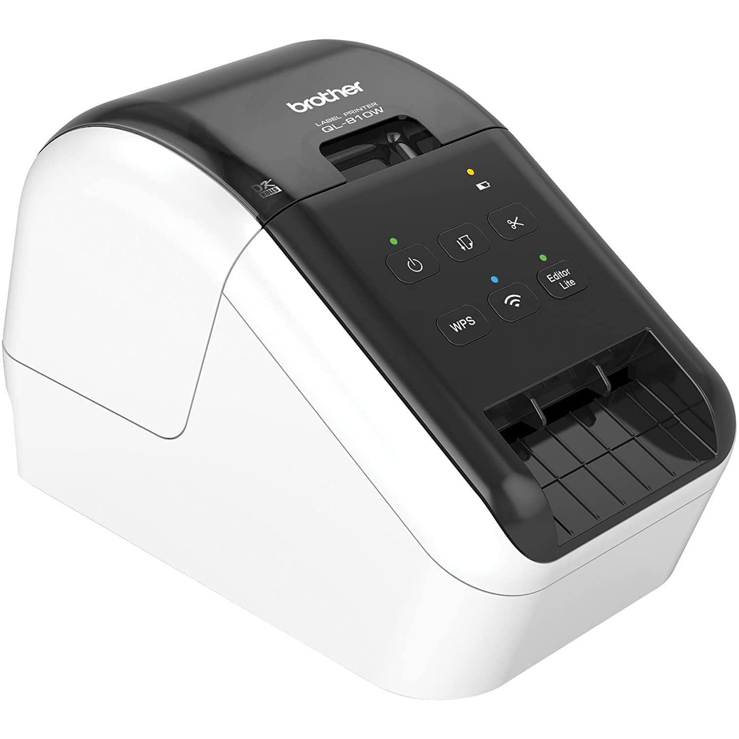 Brother QL-810W Ultra-Fast Label Printer with Wireless Networking, White-  Print Black and Red Labels up to 110 Per Minute, up to 2.4