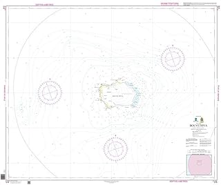 Kartverket Chart 516: Bouvetøya, 39 x 32 inches, Premiere Bond Paper