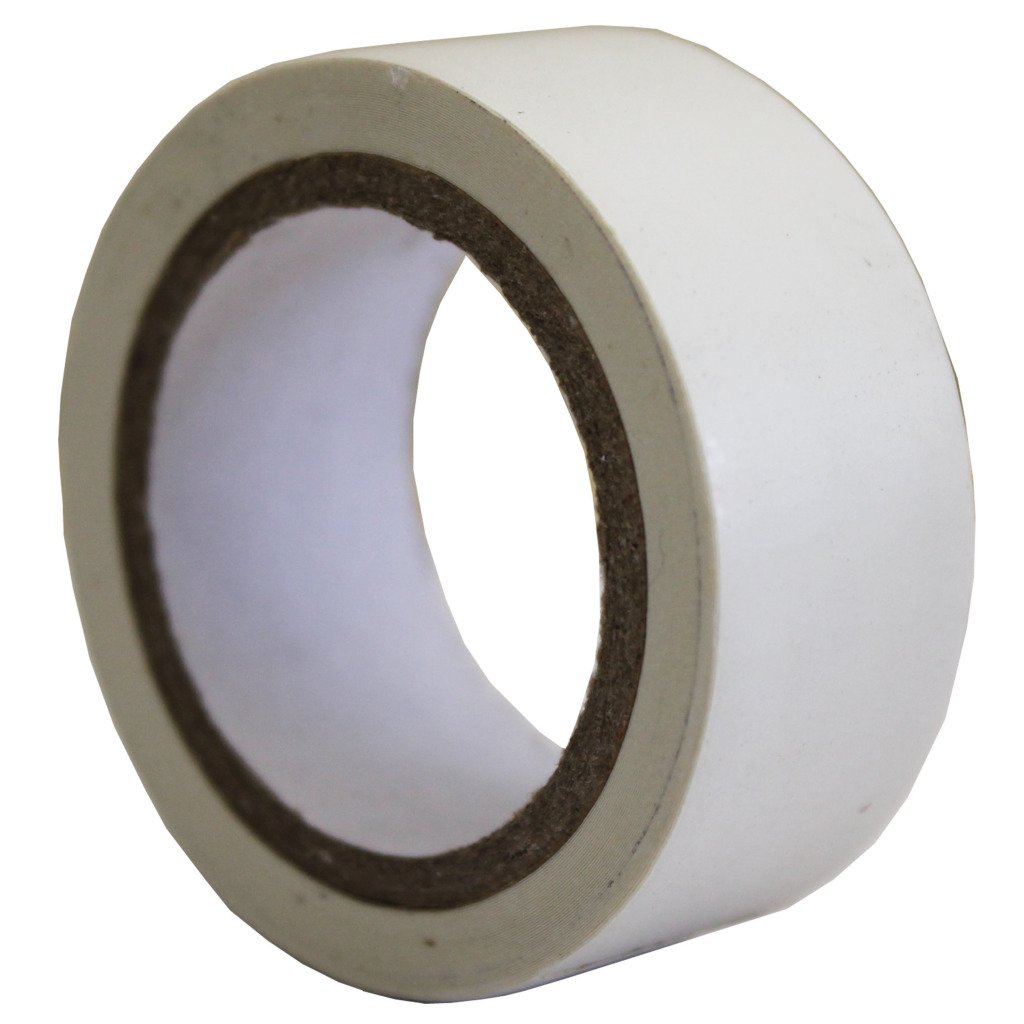 All Trade Direct 1X White Electrical PVC Insulation Tape 19Mm 4.5M Professional British Standard
