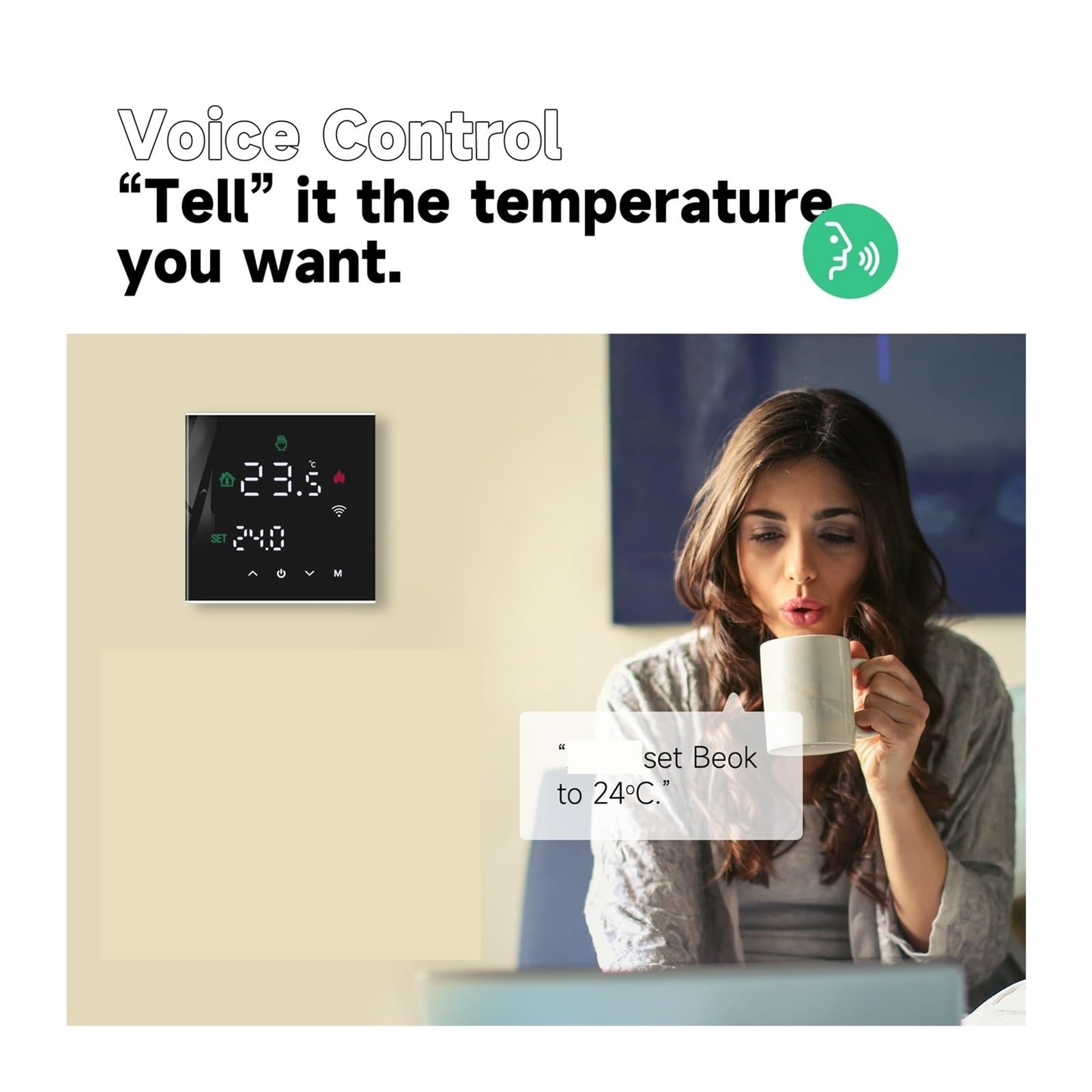 Tuya Smart Home Termoregulator, Ciepły Termostat Podłogowy Do Ogrzewania Elektrycznego Regulator Temperatury Kocioł Gazowy(TGW60B-WIFI-EP)