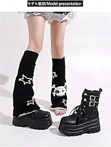 Amazon | [NOKIJP] 厚底ブーツ レディース 13cm 靴 シークレット