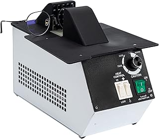 Amhuui Eyeglasses Frame Heater, 2 Gear Temperature Adjustment, 1500W Optical Eyeglasses Frame Warmer, Resin/Sheets/etc, 80℃-130℃ Temperature Adjustable, for Optical Shop, Non-Metal Spectacle Frames