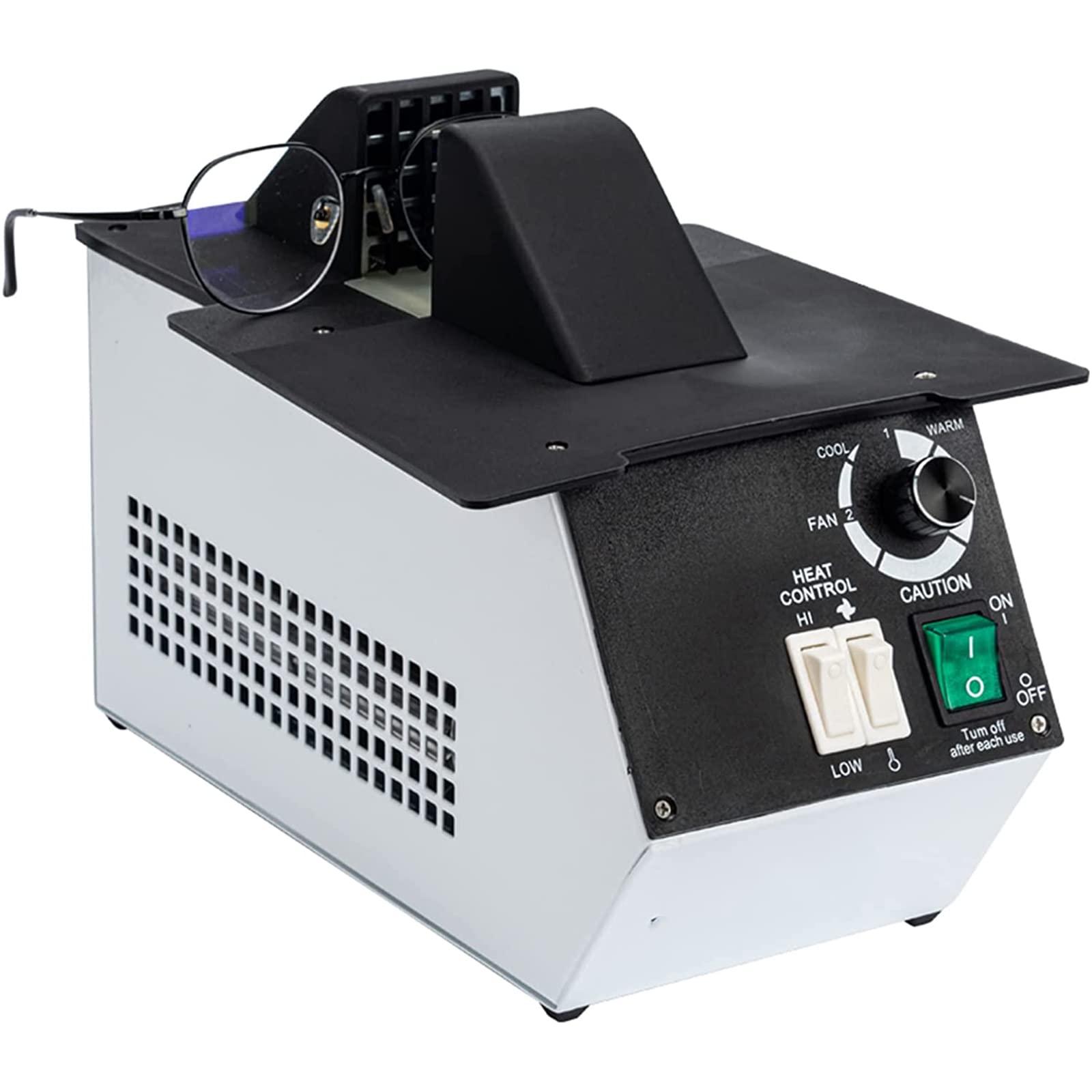 Chauffe-monture de lunettes à air chaud et froid réglable haute température jusqu'à 170°C