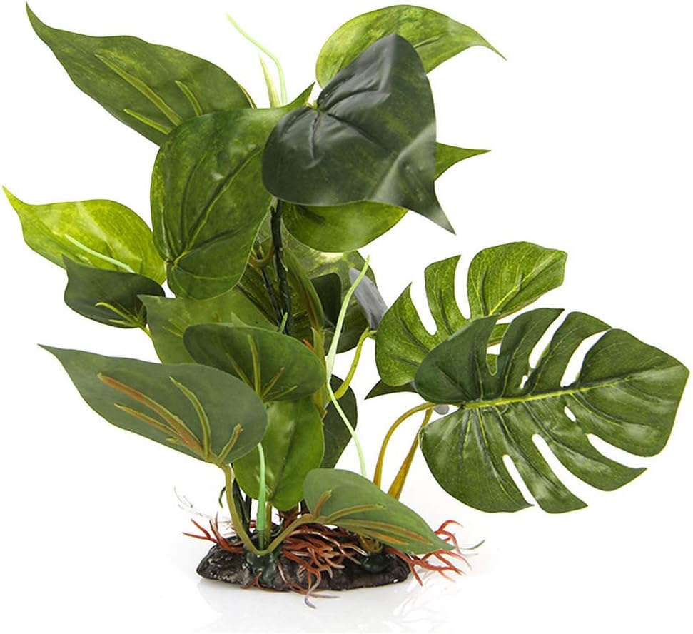 CNZ® Aquarium Fish Tank Green Lifelike Underwater Plastic