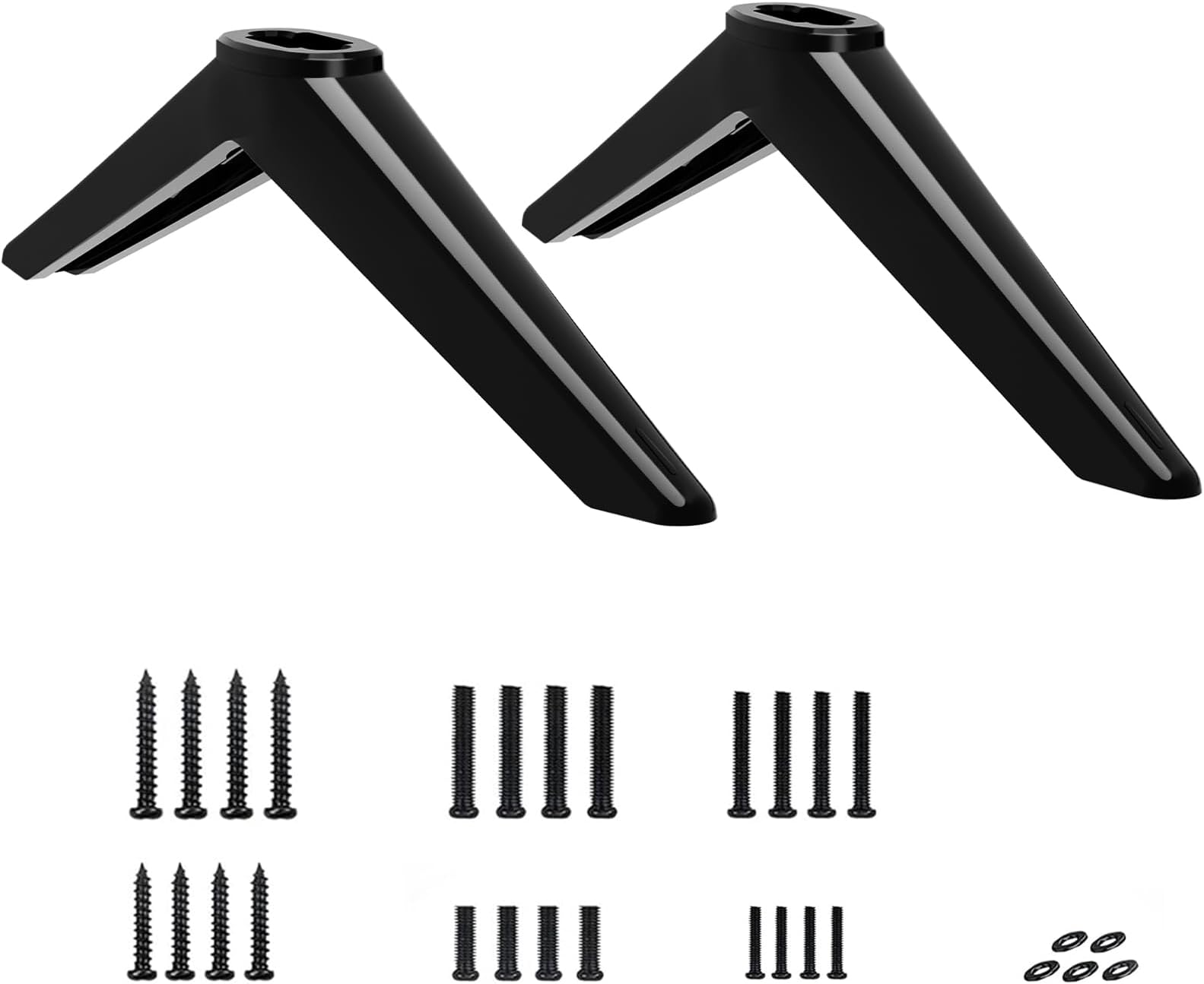 TV Legs for TCL 32" 40" 43" 49" 50" 55" 65" TCL TV Stand Legs, Stand for TCL Roku TV Legs Replacement, for 40S325 43S431 50S423 50S546 55S401 65S555