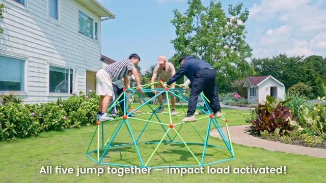 Amazon.com: Zupapa 10FT Climbing Dome, Outdoor Jungle Gym for Kids