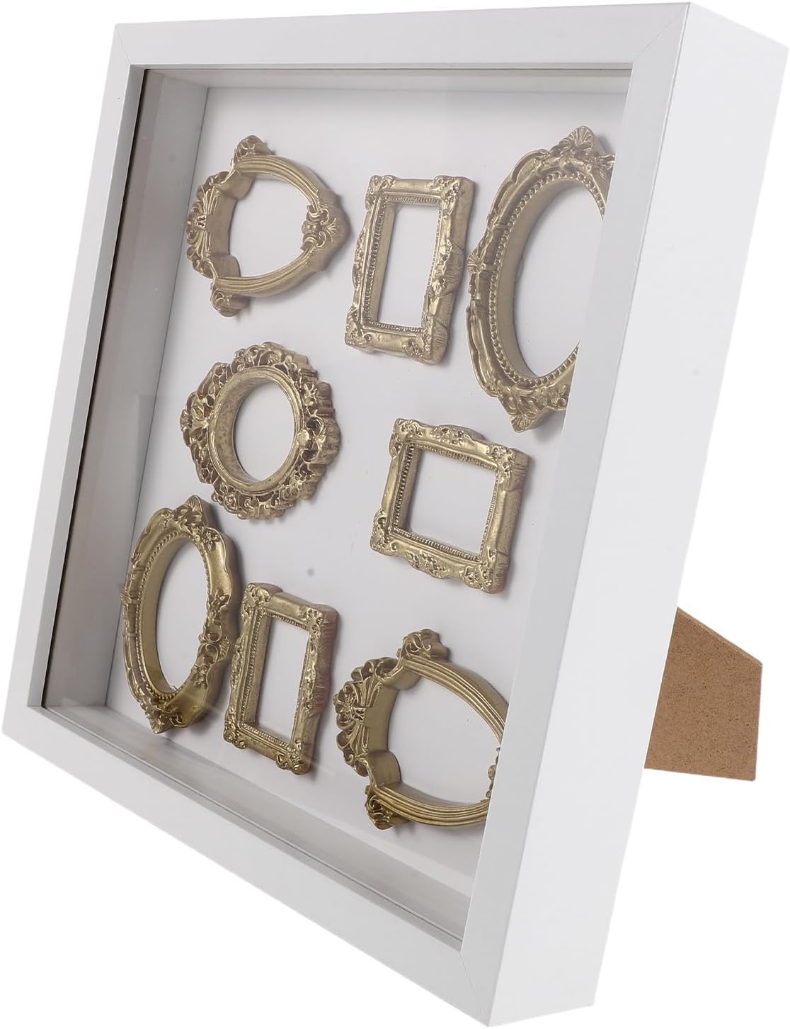 Mini Museum Frame DIY 8 Inch Wood Resin Photo Display Box