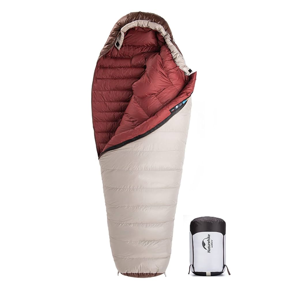 Amazon.co.jp: Naturehike 寝袋 マミー型 高級ダックダウン