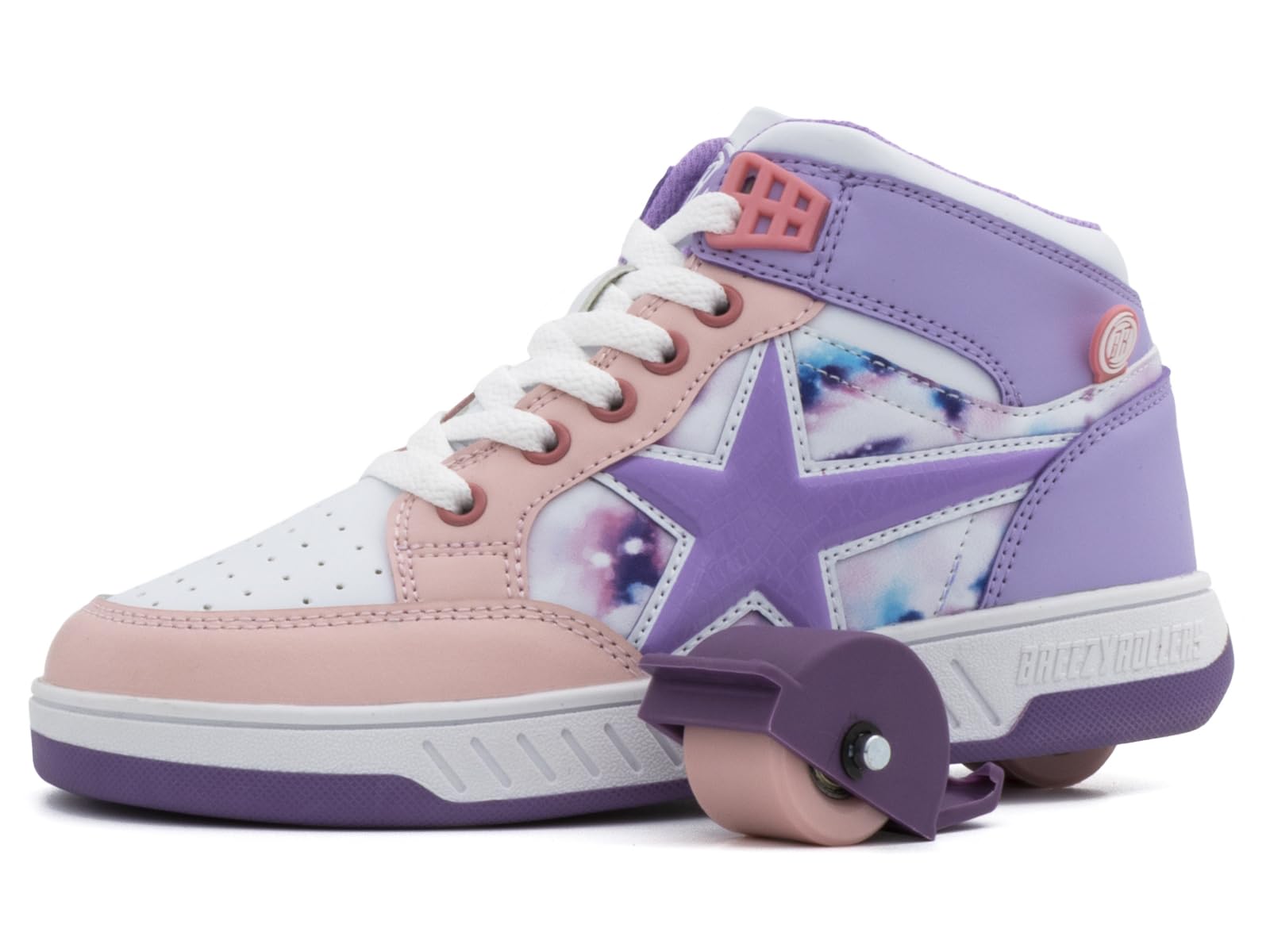 Breezy Rollers Chaussures à roulettes pour Enfants I Rollers-Sneakers pour Enfants I De Chaussures de Rue pour Enfants à Rollers en Quelques Secondes I Baskets à roulettes pour Filles et Garçons