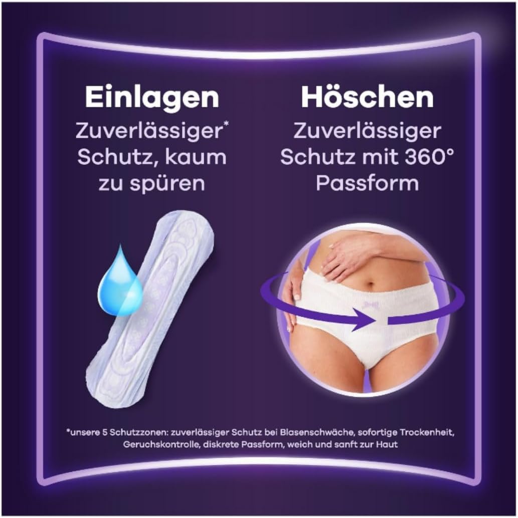 Mit Pufai Grocery, Discreet Ultimate Nacht Inkontinenzeinlagen für Frauen Monatspaket 4 X 12 STÜCK