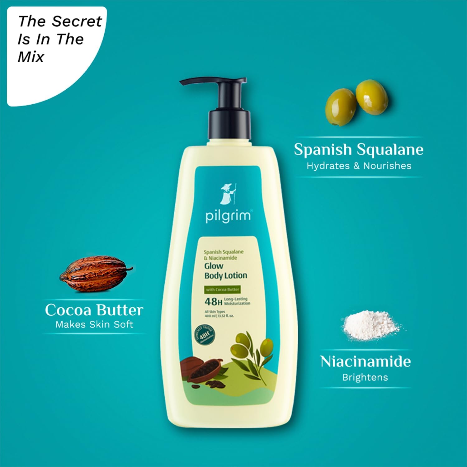 Pilgrim French Red Vine Body Lotion - 48H Hydration -2 Pilgrim French Red Vine Body Lotion - 48H Hydration -2