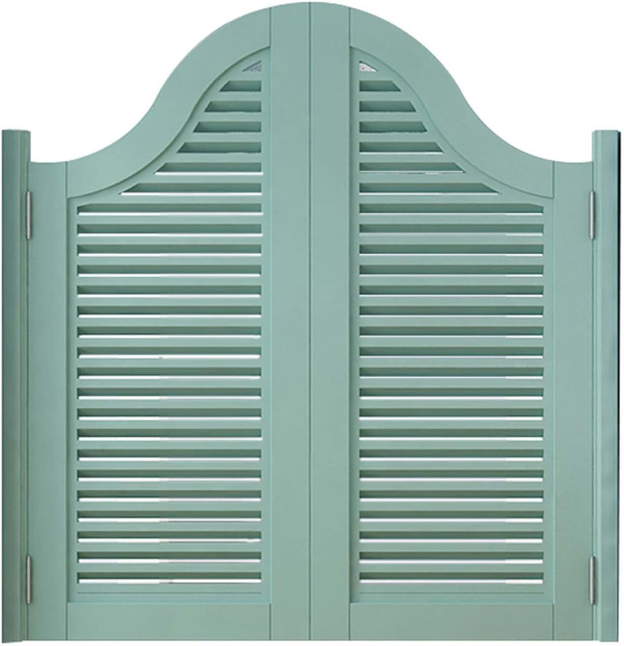 SRHIMEOS Swinging Doors Cafe Doors 95x90cm(WxH), Indoor Louvered Saloon