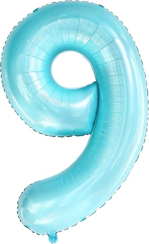 Miniatura 169 de KatchOn, Globo dorado gigante del número 8 de 40 pulgadas, globo dorado del número 8 para decoraciones de cumpleaños de 8 años para niñas